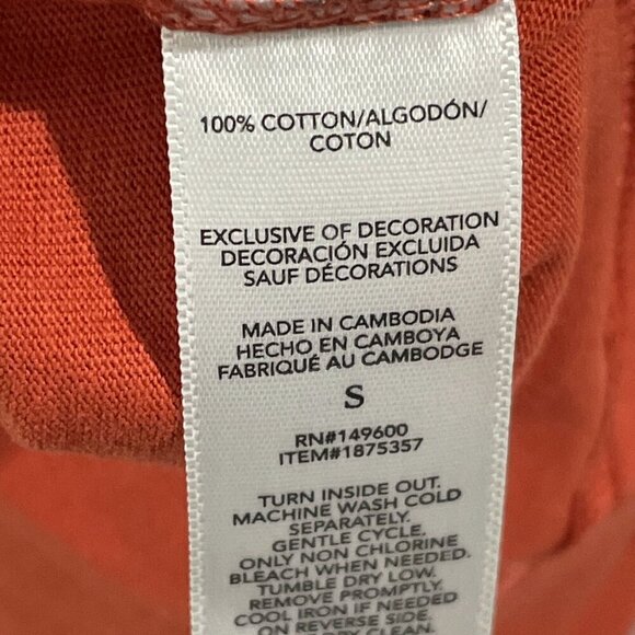 NEW Keith Haring Men's S Red Graphic T-Shirt 100% Cotton Short Sleeve Crewneck - Picture 6 of 7